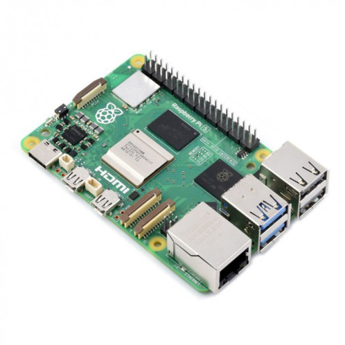 Carte de développement Waveshare pour processeur Raspberry Pi 5 2,4 GHz Quad-Core BCM2712, spécifications : 4 Go SW06021093-09